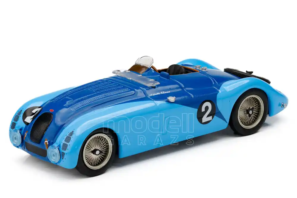Árcsökkenés Bugatti Type 57G 2 24h Le Mans győztes 1937 J.P. Wimille - R. Benoist