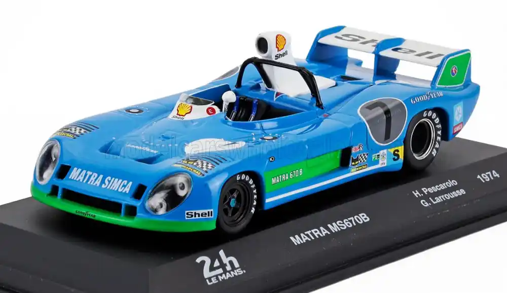Matra MS670B 7 24h Le Mans győztes 1974 H. Pescarolo - G. Larrousse Korlátozott ajánlat