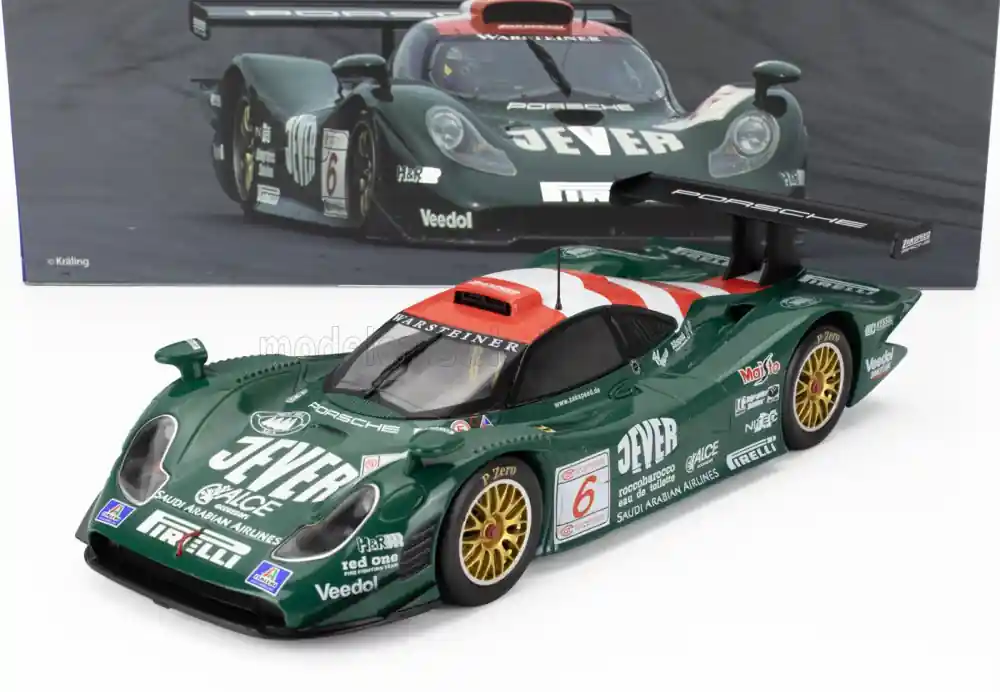 Akció Porsche 911 GT1-98 Team Zakspeed Racing 6 FIA GT Championship Silverstone 1998 M. Bartels - A. Hahne