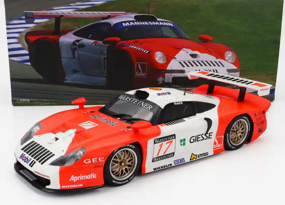 Kedvezmény Porsche 911 3.2L GT1 EVO 17 FIAT GT Championship 1997 E. Collard - M. Baldi