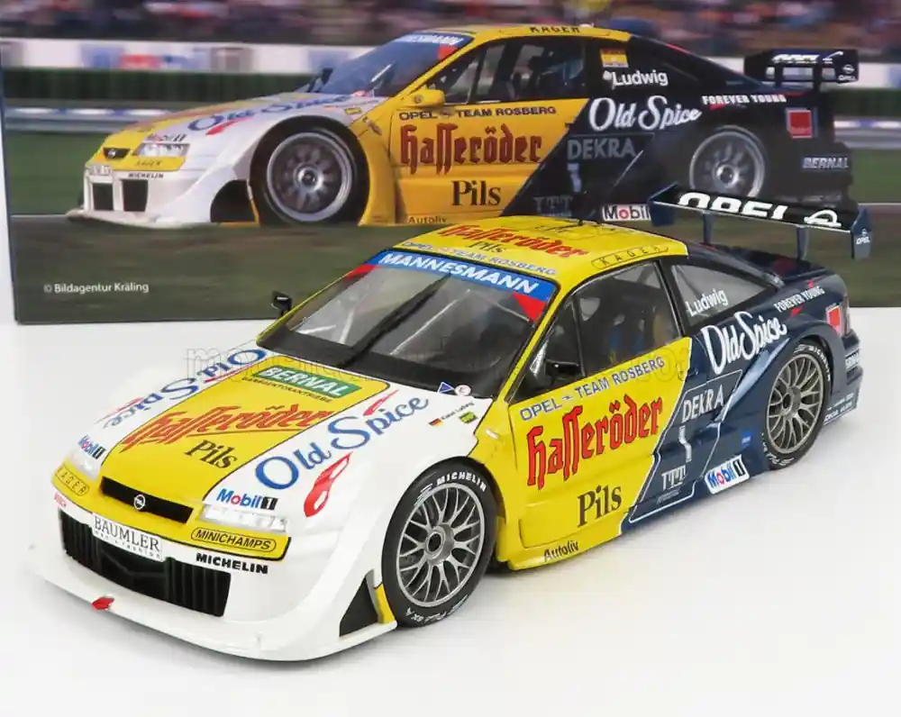 Szuper ajánlat Opel Calibra V6 4x4 Team Rosberg 1 Hockenheim DTM ITC 1995 K. Ludwig