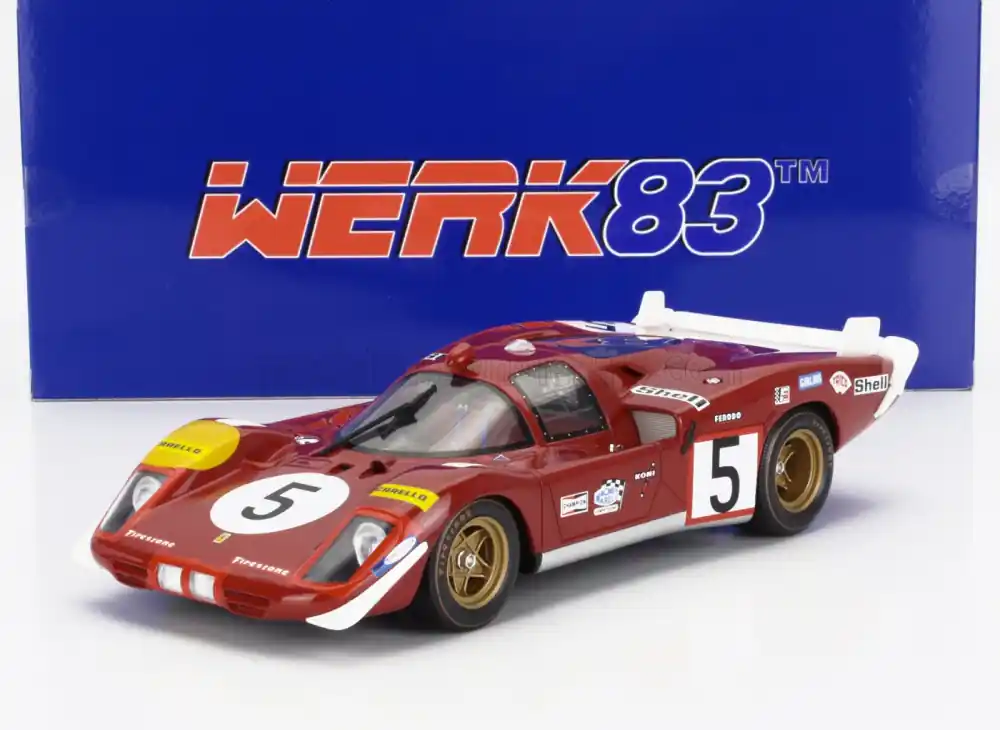 Expressz szállítás Ferrari 512S Team Sefac 5 24h Le Mans 1970 J. Ickx - P. Schetty