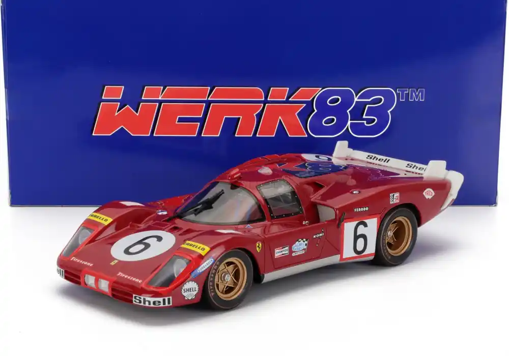 Újdonság Ferrari 512S Team Sefac 6 24h Le Mans 1970 I. Giunti - N. Vaccarella
