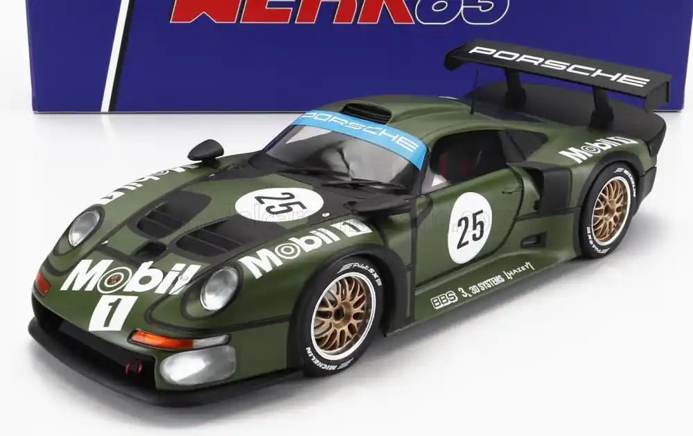 Ajánlat Porsche 911 GT1 Team Porsche AG Mobil1 25 Pre Qualifying 24h Le Mans 1996 T. Boutsen - H.J. Stuck - B. Wollek