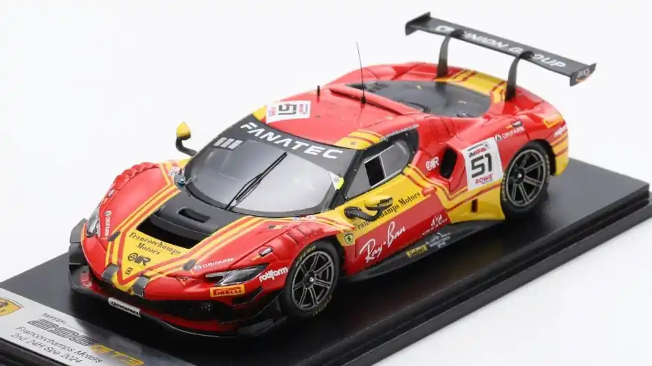 Utolsó esély Ferrari 296 GT3 51 AF Corse 24h Spa 2024 A. Rovera - D. Rigon - A.P. Guidi