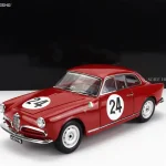 Szuper akció Alfa Romeo Giulietta SV Sprint Veloce 24 Targa Florio 1958 N. Todaro - R. Barbato
