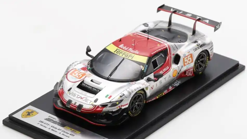 Biztonságos fizetés Ferrari 296 GT3 55 Le Mans 2024 F. Heriau - S. Mann - A. Rovera