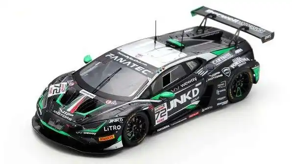 Legkelendőbb Lamborghini Huracán GT3 72 Bronze class 24h Spa 2024 M. Michelotto - G. Rindone - P. Kujala - C. Stevenson