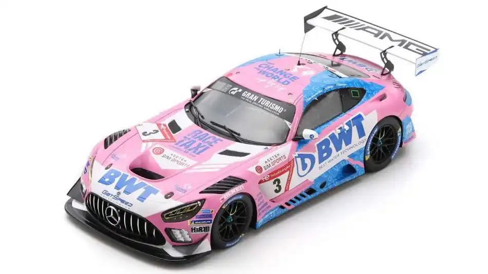 Mercedes AMG GT3 Team Getspeed Peformance 3 24h Nürburgring 2022 M. Gotz - F. Schiller - A. Christodoulou Biztonságos vásárlás