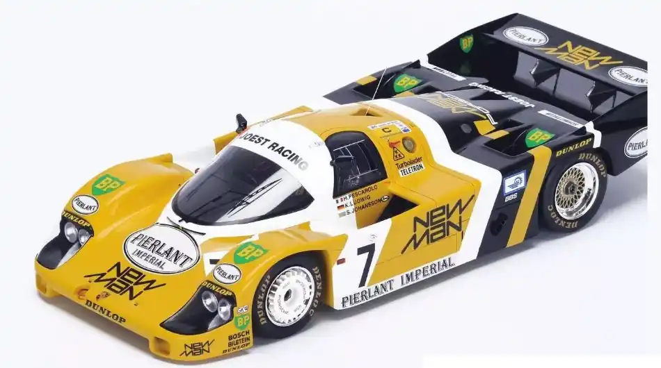 Porsche 956L Turbo Team Newman Joest 7 24h Le Mans győztes 1984 K. Ludwig - H. Pescarolo - S. Johansson Legnépszerűbb