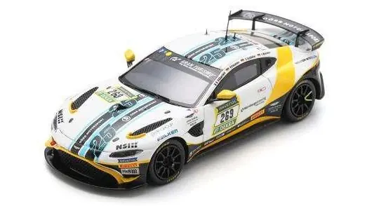 Biztonságos fizetés Aston Martin Vantage GT4 Team Dorr Motorsport 269 24h Nürburgring 2024 P. Charlaix - F. Weishar - P. Posavc - S. Schadler