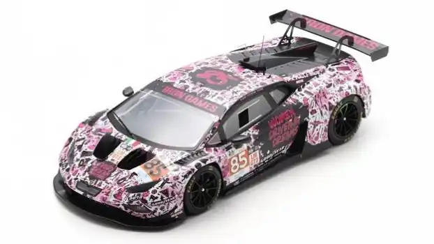 Lamborghini Huracán GT3 85 Iron Dames 24h Le Mans 2024 S. Bovy - R. Frey - M. Gatting Ne maradj le