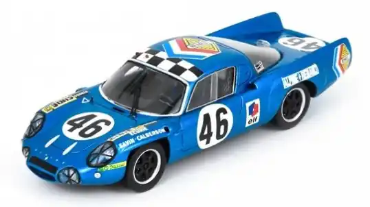 Alpine A210 n.46 24h Le Mans 1969 A. Leguellec - B. Tramont Azonnali szállítás