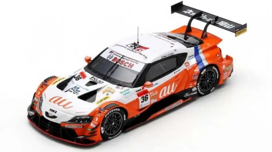 Utolsó esély Toyota Supra GR Team TGR Au Tom‘s n.36 Super GT500 2021 Y. Sekiguchi - S. Tsuboi