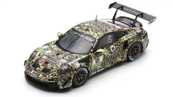 Porsche 911 GT3 n.121 24h Nürburgring 2024 F. Leid - C. Bruck - M. di Martino - M. Oberheim Csak ma