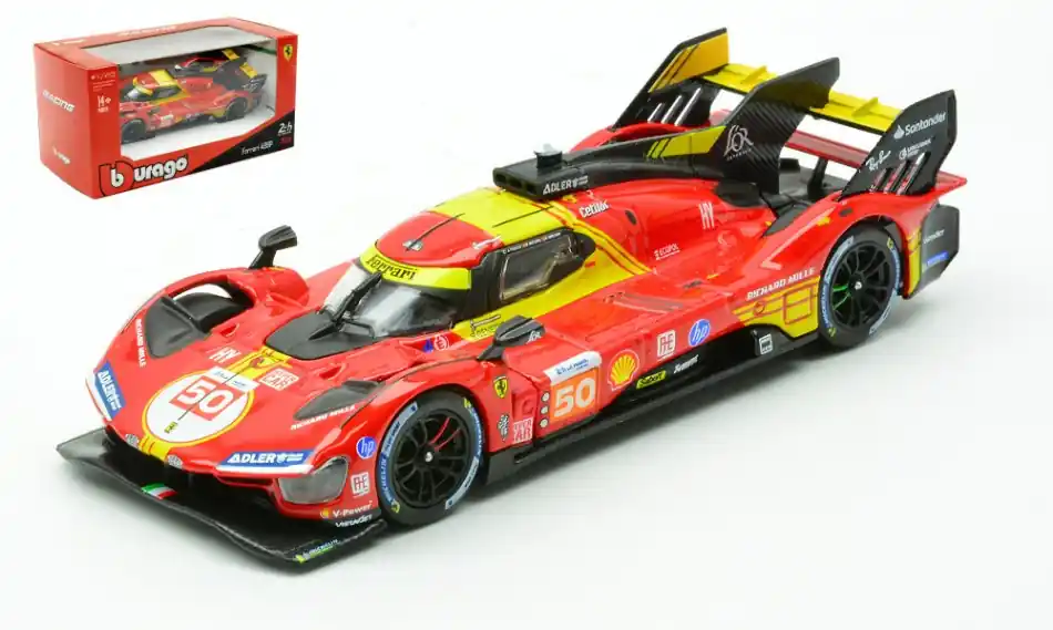 Ferrari 499P n.50 24h Le Mans győztes 2024 A. Fuoco - N. Nielsen - M. Molina Kedvezményes ár