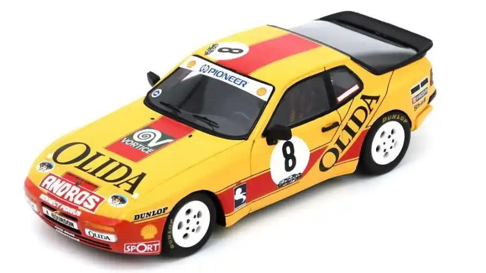 Legkelendőbb Porsche 944 Turbo Cup n.8 French Champion 1988 A. Bourdon