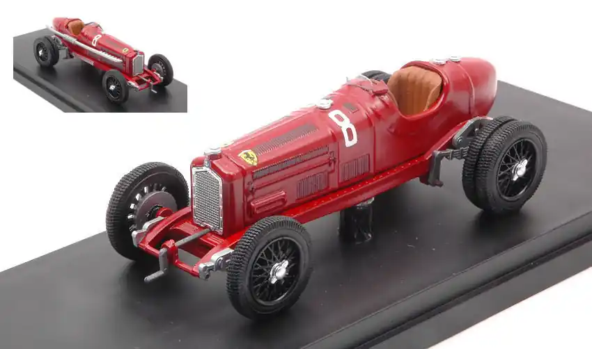 Csak ma Alfa Romeo P3 Tipo B n.8 Parma - Poggio di Berceto 1934 A. Varzi