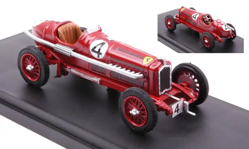 Prémium Alfa Romeo P3 n.4 Tourist Trophy Isle of Man 1934 B. Lewis