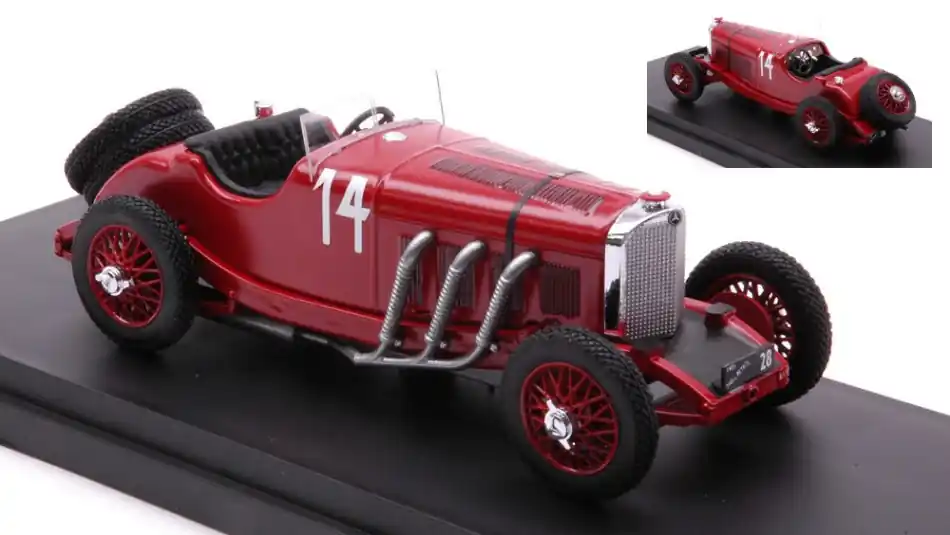 Mercedes-Benz SSK n.14 Argentina Autumn GP győztes 1928 C. Zatuszek Csak ma