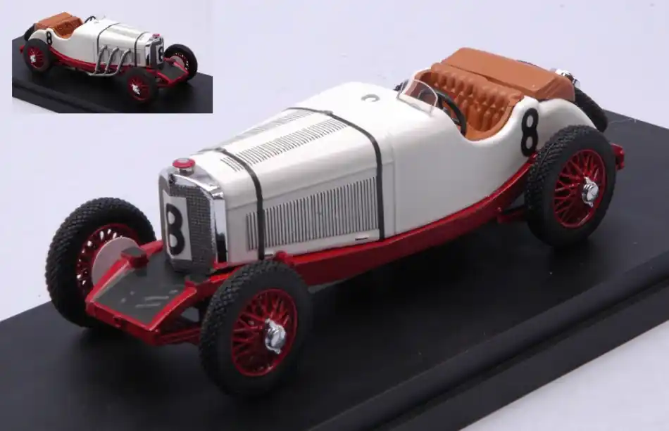 Mercedes-Benz SSK n.8 Belgian Spa GP 1931 B. Ivanoski - H. Stoffel Csak ma