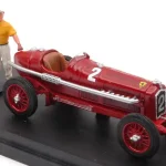 Alfa Romeo P3 Tipo B n.2 Coppa Citta di Bergamo győztes 1935 T. Nuvolari különálló figurával Nézd meg most