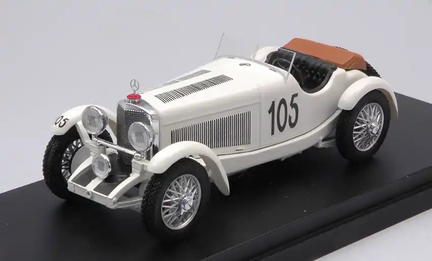 Mercedes-Benz SSK Spider n.105 Mille Miglia 1931 F. Maino - E. Strazza Gyors szállítás
