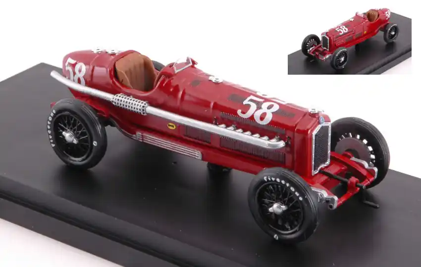 Alfa Romeo P3 n.58 Indy 500 miles 1939 L. Tomei Utolsó esély