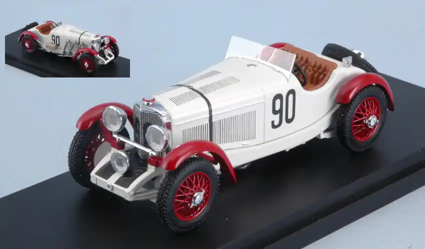 Népszerű Mercedes-Benz SSK n.90 Mille Miglia 1932 Broschek - Sebastian