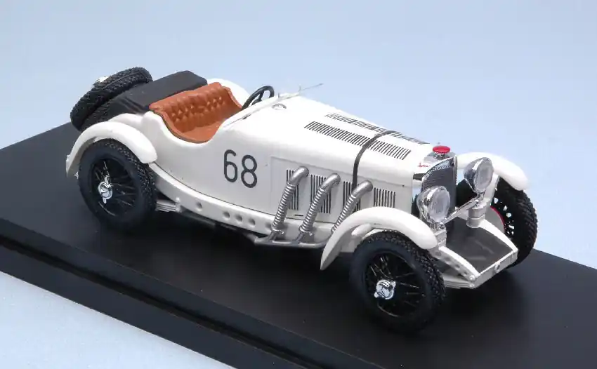 Vedd meg online Mercedes-Benz SSKL n.68 Corsa Dello Stelvio győztes 1932 H. Stuck