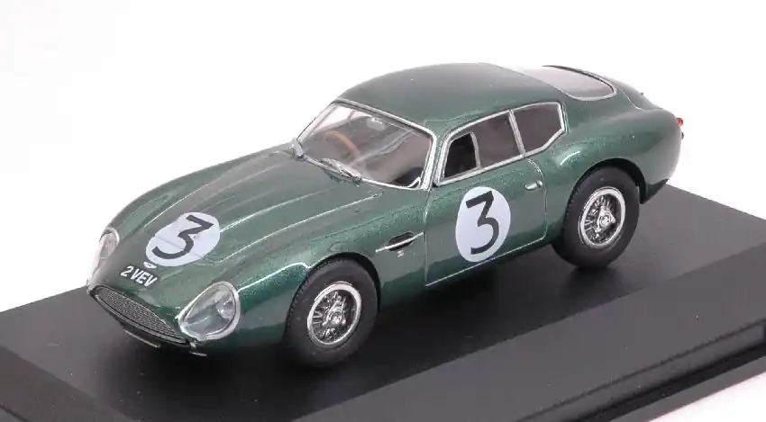 Utolsó esély Aston Martin DB4 GT Zagato n.3 Goodwood 1961 J. Clark