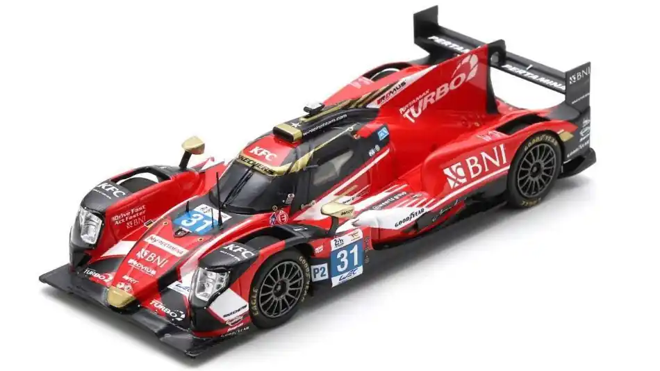 Oreca 07 Gibson n.31 24 h Le Mans 2023 S. Gelael- R. Frijns - M. Habsburg Legkelendőbb