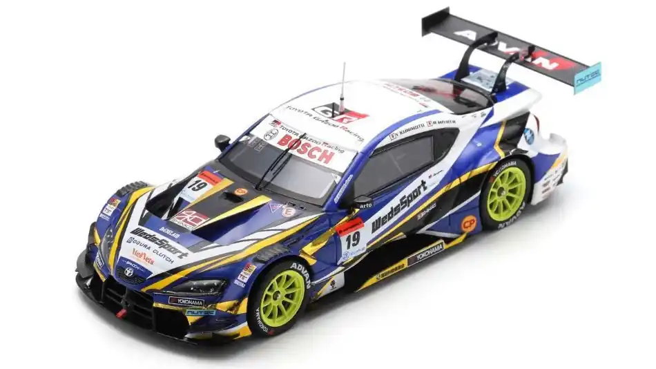 Kiárusítás Toyota Supra GR n.19 GT500 Super GT 2020 Y. Kunimoto - R. Miyata