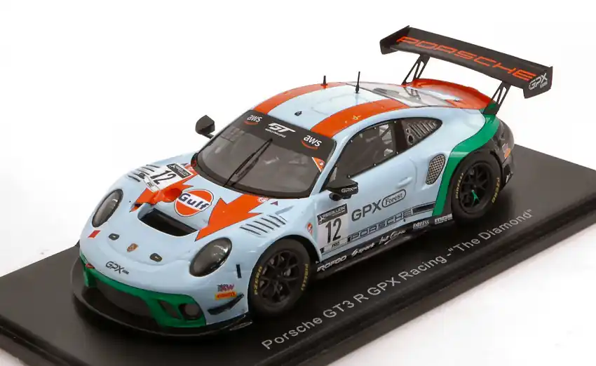 Porsche 911 GT3 R n.12 GPX Racing "The Diamond" Újdonság