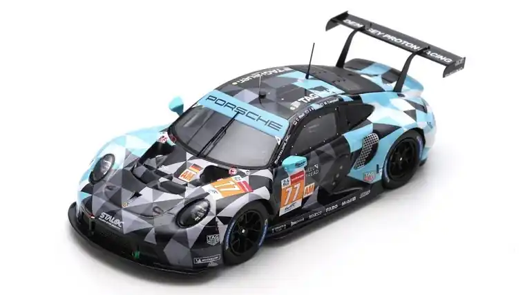 Porsche 911 RSR-19 n.77 Le Mans 2021 C. Ried - J. Evans - M. Campbell Vedd meg online