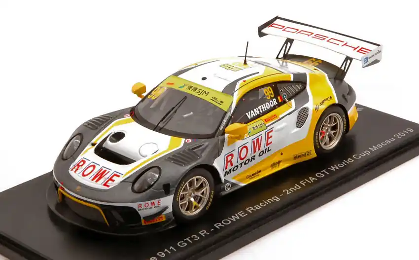 Porsche 911 GT3 r n.99 FIA GT World Cup Macau 2019 L. Vanthoor Szuper ajánlat