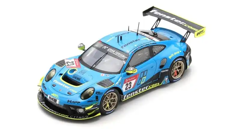 Outlet Porsche 911 GT3 R n.23 24h Nürburgring 2021 P. Neuffer - S. Aust - N. Menzel - M. Seefried
