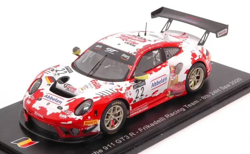 Ajánlat Porsche 911 GT3 R n.22 24h Spa 2020 J. Bergmeister - F. Makowiecki - D. Olsen