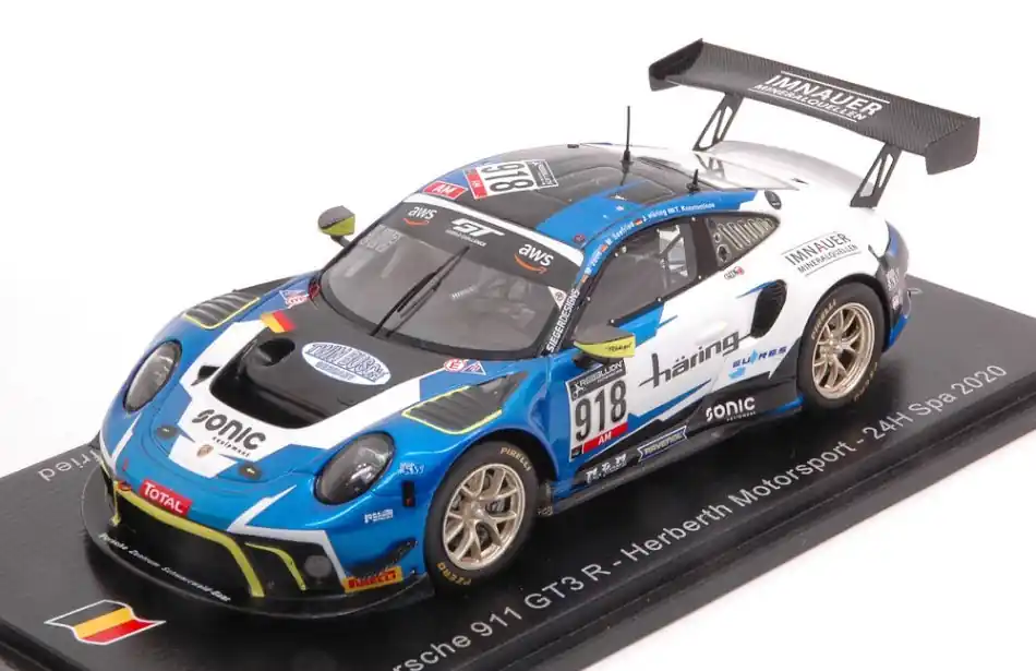 Porsche 911 GT3 n.918 24h Spa 2020 J. Haring - M. Joos - M. Seefried - D. Konstantinou Akciós ár