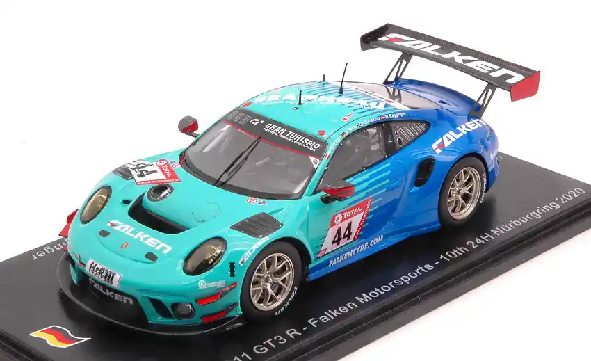 Csak ma Porsche 911 GT3 n.44 24h Nürburgring 2020 S. Muller - K. Bachler - P. Dumbreck - M. Ragginger