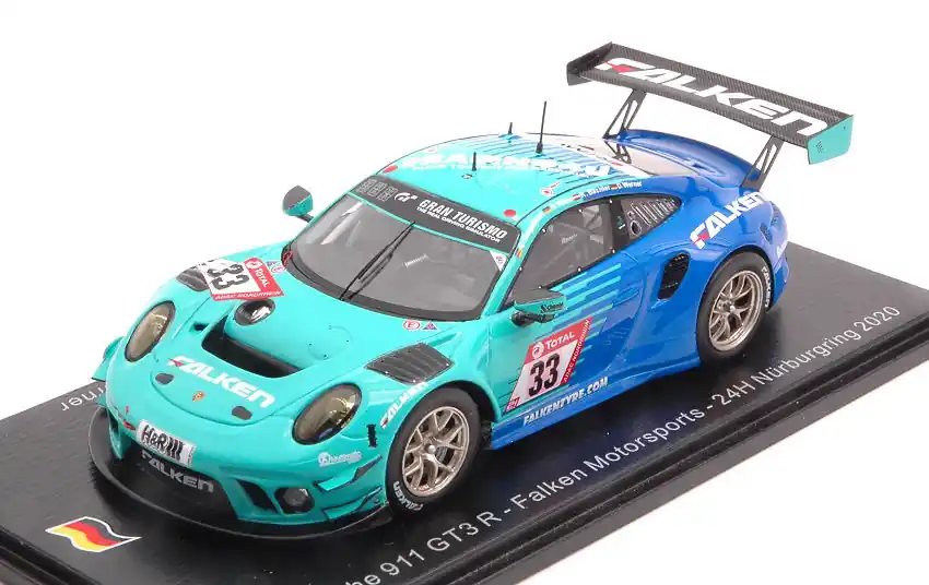 Kiárusítás Porsche 911 GT3 n.33 24h Nürburgring 2020 K. Bachler - S. Muller - D. Werner - C. Engelhart