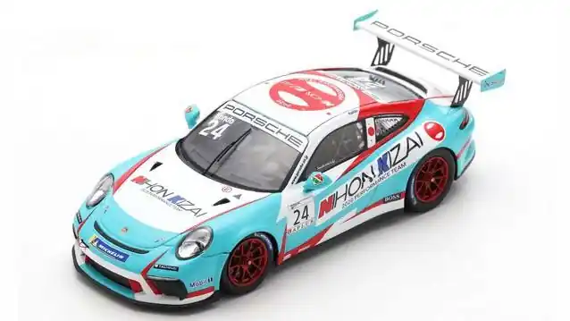 Porsche 911 GT3 n.24 Porsche Carrera Cup Japan 2020 T. Kondo Biztonságos vásárlás
