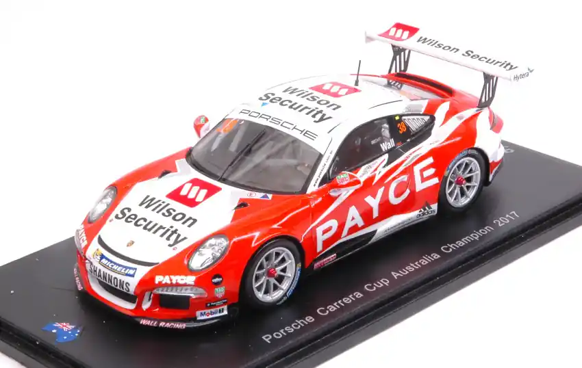 Porsche 911 GT3 n.38 Porsche Carrera Australia 2017 D. Wall Gyors kiszállítás