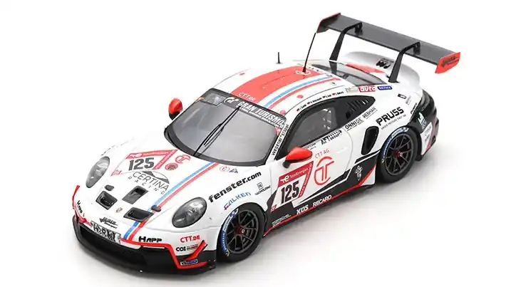 Korlátozott ajánlat Porsche 911 GT3 n.125 24h Nürburgring 2022 J. Schell - S. Aust - C. Bollrath