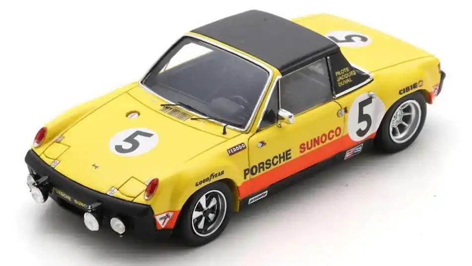 Porsche 914/6 n.5 24h Daytona 1971 J. Duval - G. Nicholas - B. Bailey Csak ma