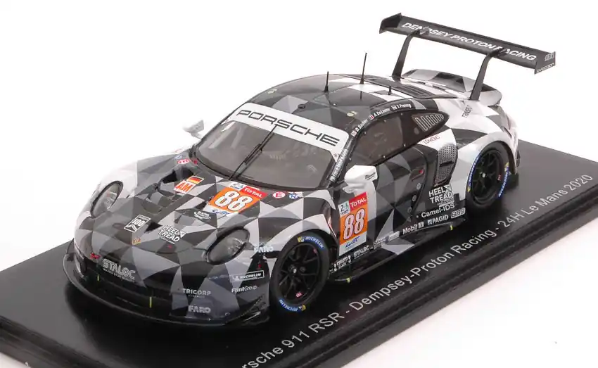 Expressz kézbesítés Porsche 911 (991-2) RSR n.88 24h Le Mans 2020 D. Bastien - A. de Leener - T. Preining