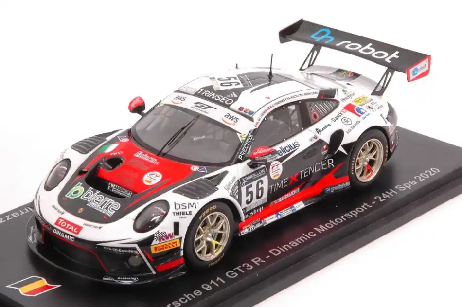 Porsche 911 (991-2) GT3 n.56 24h Spa 2020 A. de Leener - M.O. Pedersen - A. Rizzoli - C. Sbirrazzuoli Árengedmény