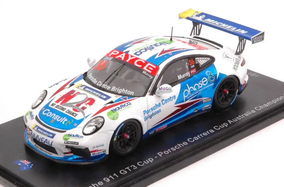 Prémium Porsche 911 (991-2) GT3 n.36 Porsche Carrera Cup Australia 2020 C. Murray