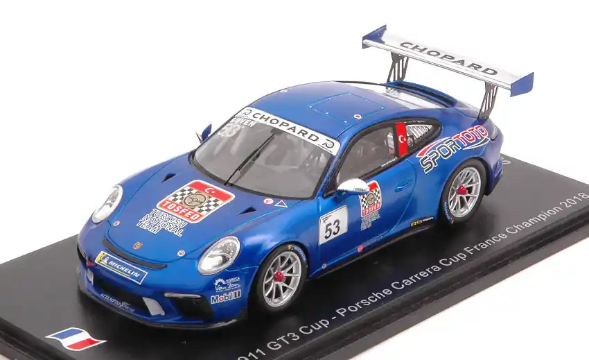 Porsche 911 (991) n.53 Porsche Carrera Cup France 2018 A. Guven Expressz kézbesítés