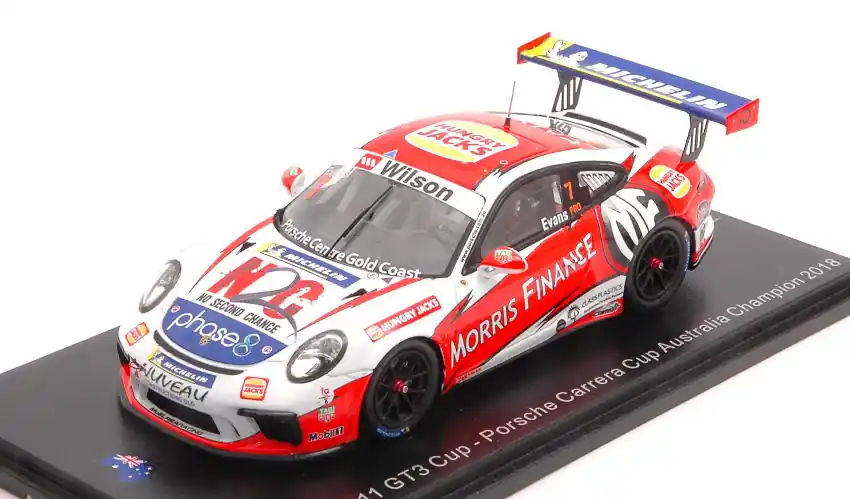 Porsche 911 (991) GT3 n.7 Porsche Carrera Cup Australian 2018 J. Evans Szuper ajánlat